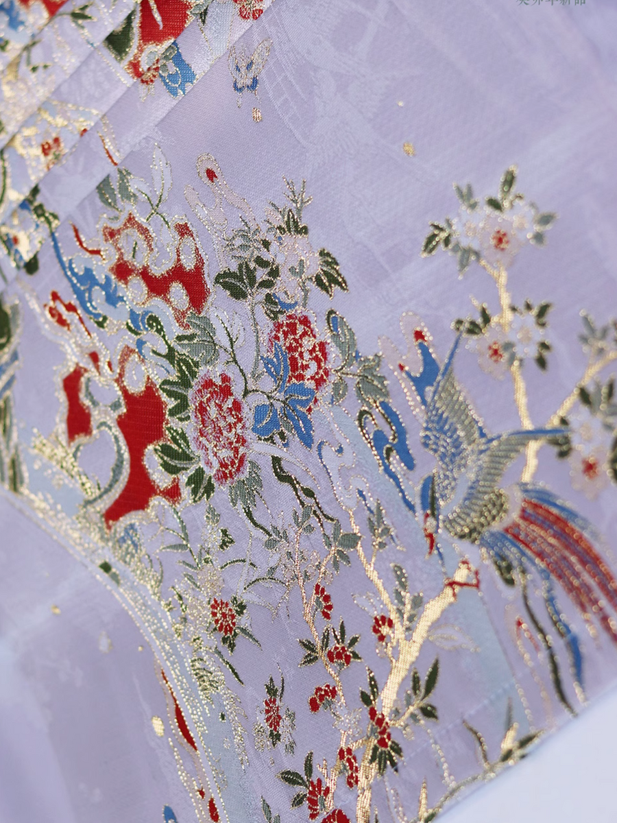 Yanzi 燕子 Golden Flowers & Auspicious Birds Middle Ming Mamian Qun