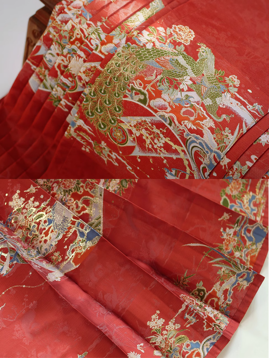 Yanzi 燕子 Golden Flowers & Auspicious Birds Middle Ming Mamian Qun