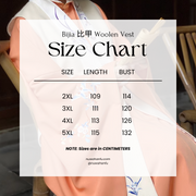 Chengzi 橙子 Late Ming Plus Size Embroidered Bijia Vest
