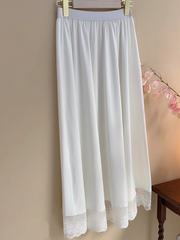 Ling Hui 凌晖 Dew Light Plus Size Lace Qipao Hanfu Petticoat Underskirt