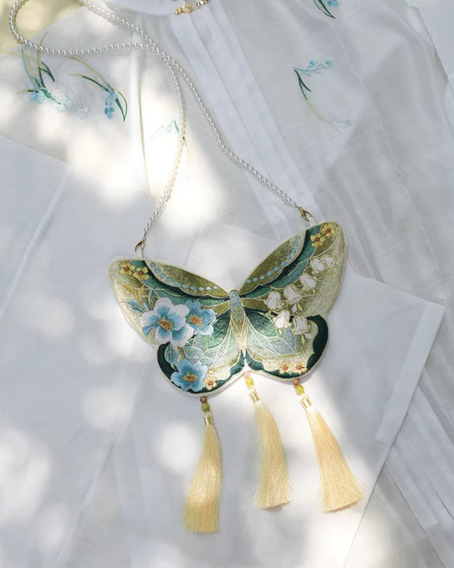 Double Butterfly 双面蝴蝶 Reversible Purse