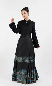 Luo Gé 楼阁 Mother of Pearl Pavilion Mamian Skirt