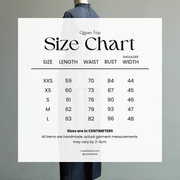 Lan Su 蓝溯 Tracing Blue New Chinese Style Summer Tencel Linen Qipao Top & Skirt Set