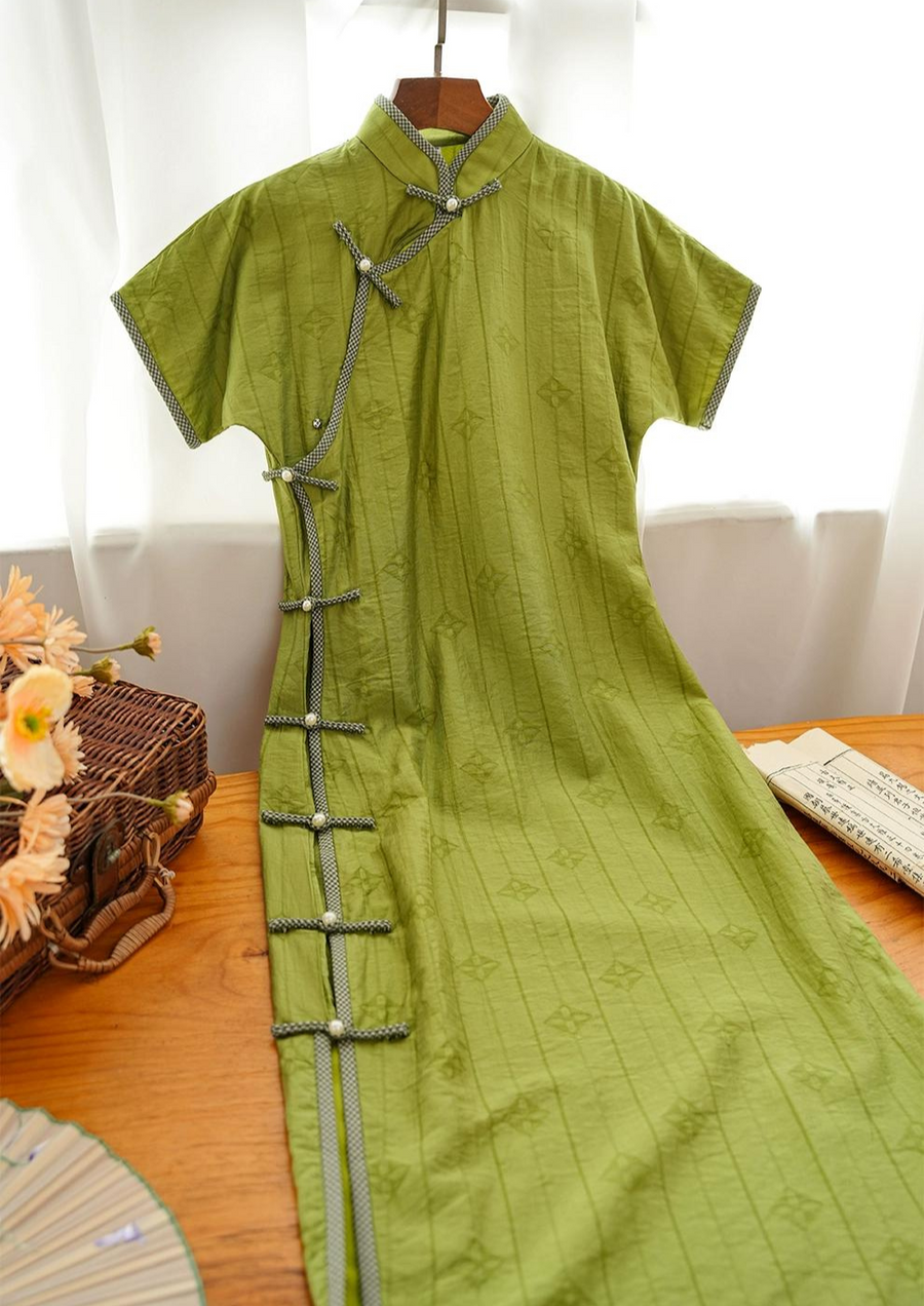 Clover 三叶草 1930s Inspired Daily Summer Tencel Qipao