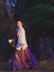 Zuoye 昨夜 In a Fortnight Ming Dynasty Sheer Summer Mamian Skirt
