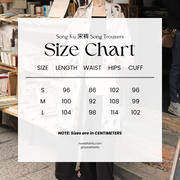 Jiu Shi Yue Se 旧时月色 Aged Moonlight Modernized Song Dynasty Beizi Song Ku Trousers Set