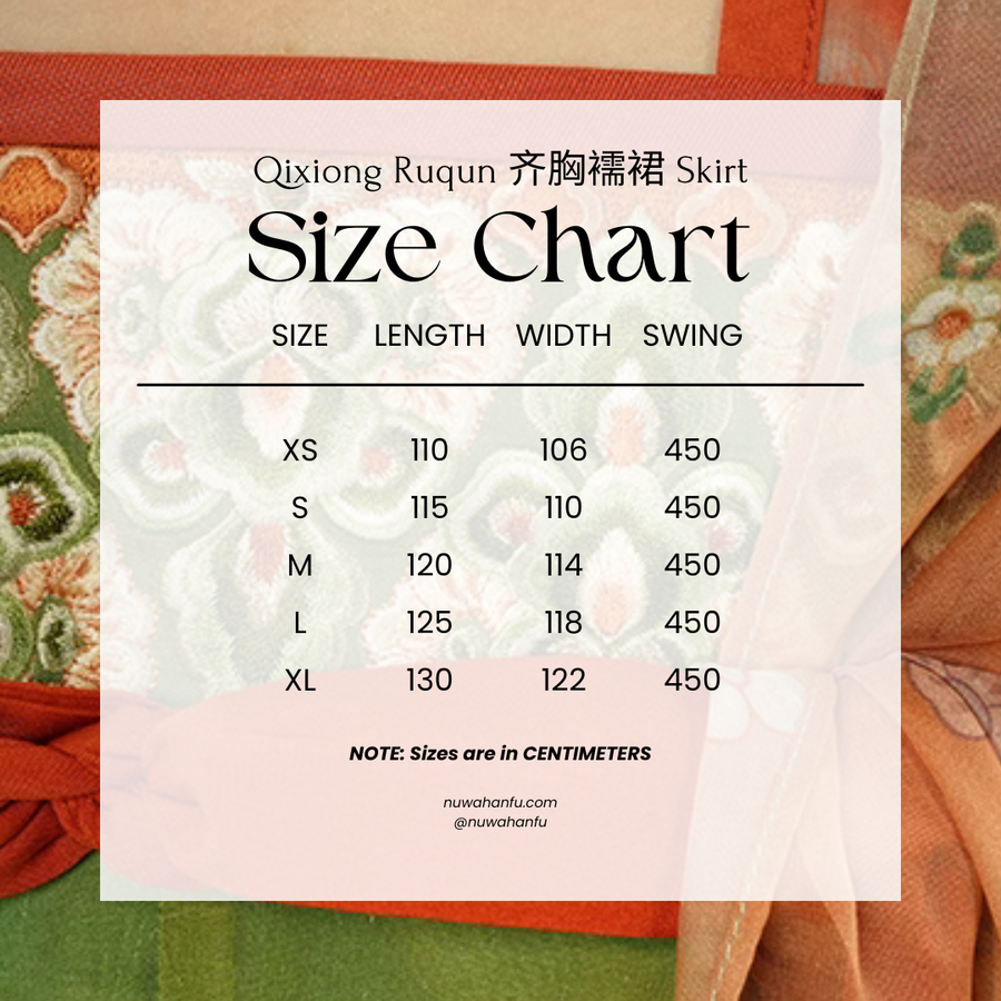 Ni Shang 霓裳 Tang Dynasty Embroidered Restoration Qixiong Ruqun Set