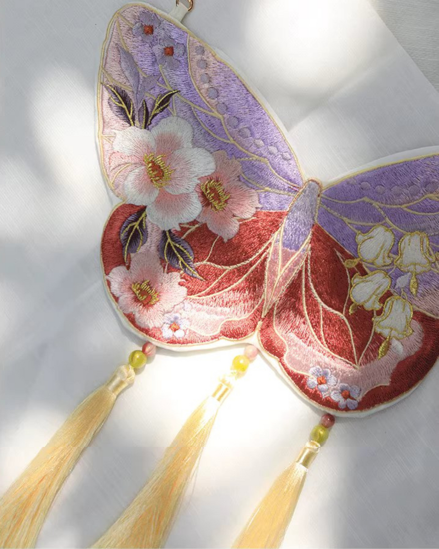Double Butterfly 双面蝴蝶 Reversible Purse