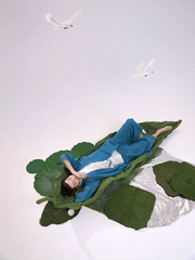 Dian Lan 靛蓝 Indigo Modernized Song Dynasty Unisex Ramie Plant Jiaoling Shan & Trousers Set