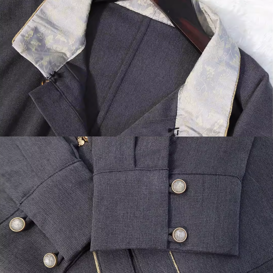 Xu Yu 叙雨 Recounting the Rain Modernized Ming Dynasty Unisex Liling Standing Collar Pocket Jacket