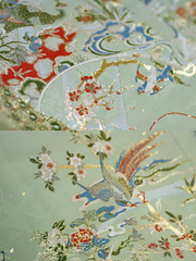 Yanzi 燕子 Golden Flowers & Auspicious Birds Middle Ming Mamian Qun