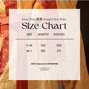 Jing Hong 惊鸿 A Glimpse of the Warring States Zhiju Straight Hem Robe