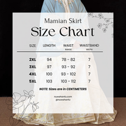 Taozi 桃子 Peach Ming Dynasty Plus Size Mamian Skirt