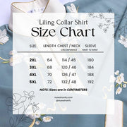 Liling Hudie 立领蝴蝶 Butterfly Standing Collar Plus Sized Ming Shirt