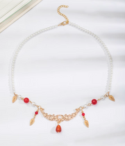 Chuan Zhu 串珠 Vermillion Strings Various Beaded Tang Song Necklaces