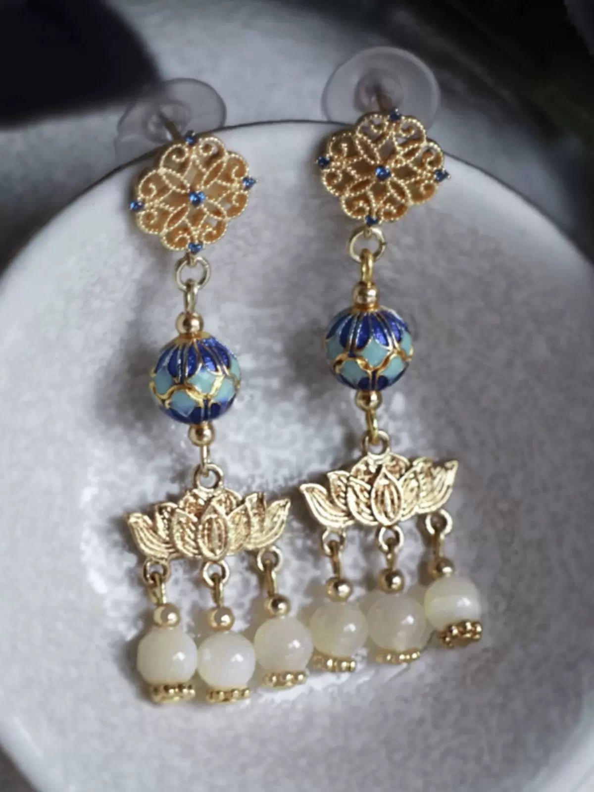 Hao Yun 好运连连 Good Luck Charm Earrings