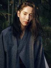 Pure Spirit 纯粹精神 Modernized Men's & Unisex Pure Cotton Denim Pansuit Set