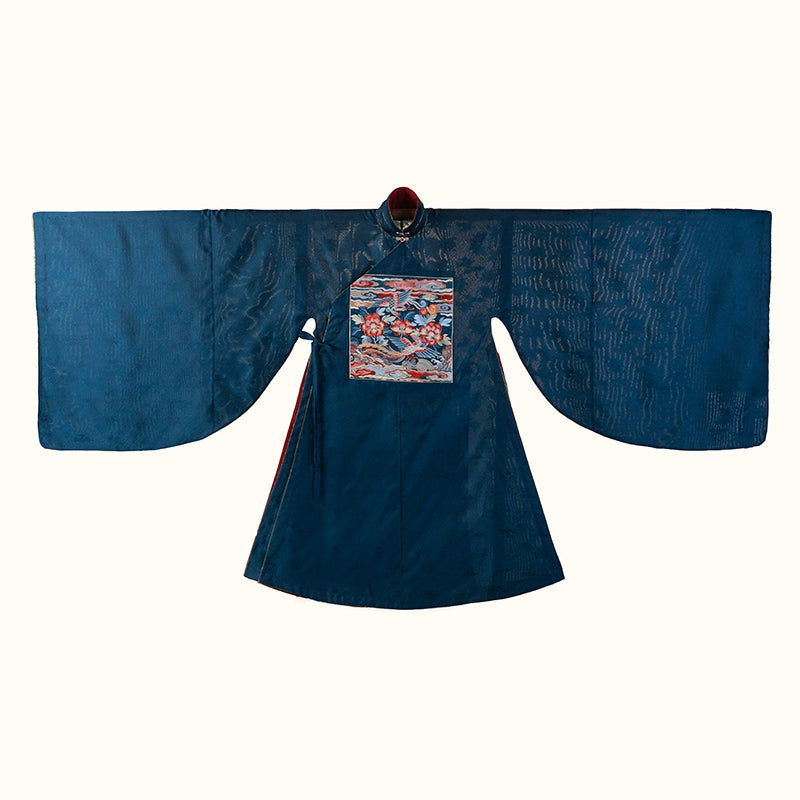 Changning 长宁 Royal Embroidered Ming Wedding Gown Yuanling Mamian Deposit