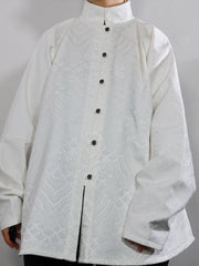 Long Lin 龙鳞 Dragon Scales Ming Dynasty Men's & Unisex Liling Duijin Ao Standing Collar Winter Top