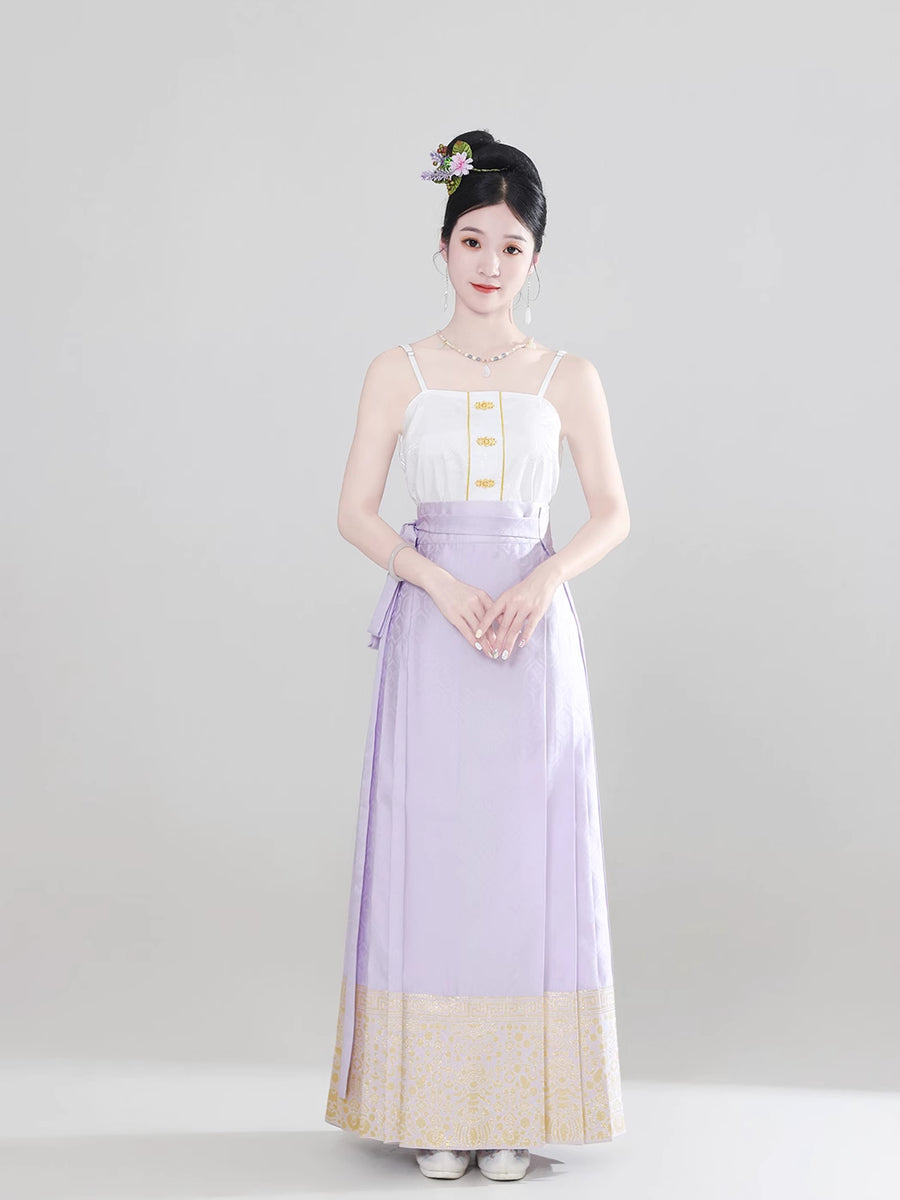 Bao Za 宝藏 Precious Treasures Ming Dynasty Mamian Skirt