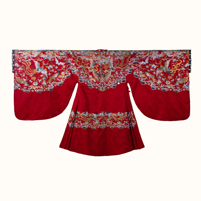 Changning 长宁 Royal Embroidered Ming Wedding Gown Yuanling Mamian Deposit