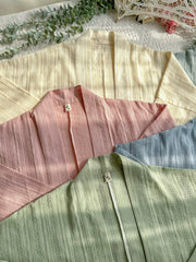 Cream Puff 泡芙 Modernized Song Dynasty Feijixiu Pure Cotton Top