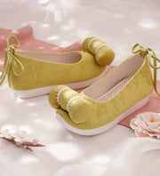 Green Grape 绿葡萄Tang Dynasty Pillow Head Shoes