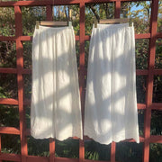 Yin Yue 隐月 Hidden Moon Cotton & Linen Lace Qipao Hanfu Undergarment Pants