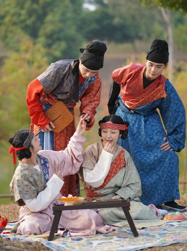 Banbi 半臂 Tang Dynasty Unisex Half Sleeve Shirt