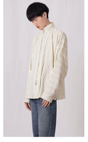 Jiang Cha 姜茶 Ginger Tea Modernized Ming Men's Liling Duijin Shan Standing Collar Top