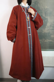 Wanli 万历 Wanli Era Ming Dynasty Round Collar Winter Coat