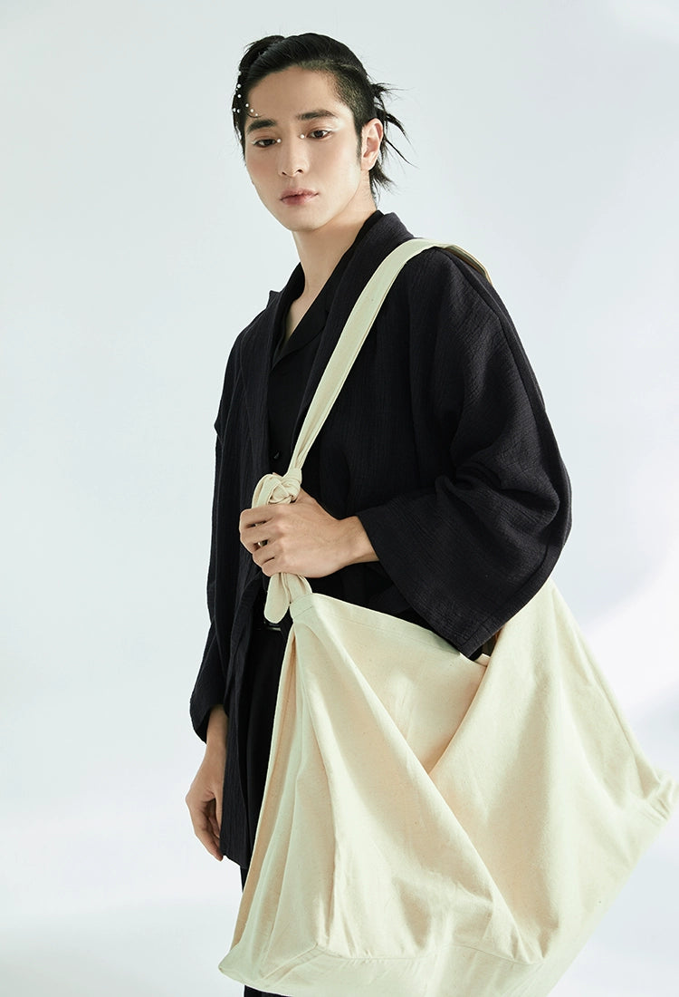 Senglü Bao 僧侣包 Monk's Crossbody Bag Unisex Large Cotton Tote