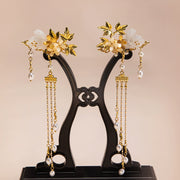 Osmanthus Sweet Wine 桂花甜酒 Necklace Bracelet Jewelry Set