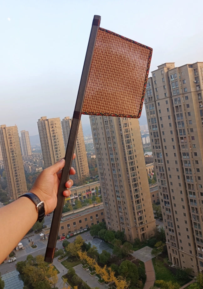 Dao Shan 刀扇 Knife Fan Western Han Dynasty Mawangdui Tomb Restoration Unisex Bamboo Fan
