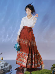 Shizi 狮子 Lion Mamian Skirt