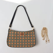 Shuang Gu Hua 双古花 Double Sided Ancient Flower Shoulder Purse
