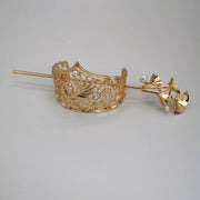 Shiying Gong 石英宫 Quartz Palace Unisex Crown & Pin