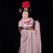 Zanhua Shinü 簪花仕女 Court Ladies Wearing Flowered Headdresses No.5 Plus Size Painting Recreation Heziqun