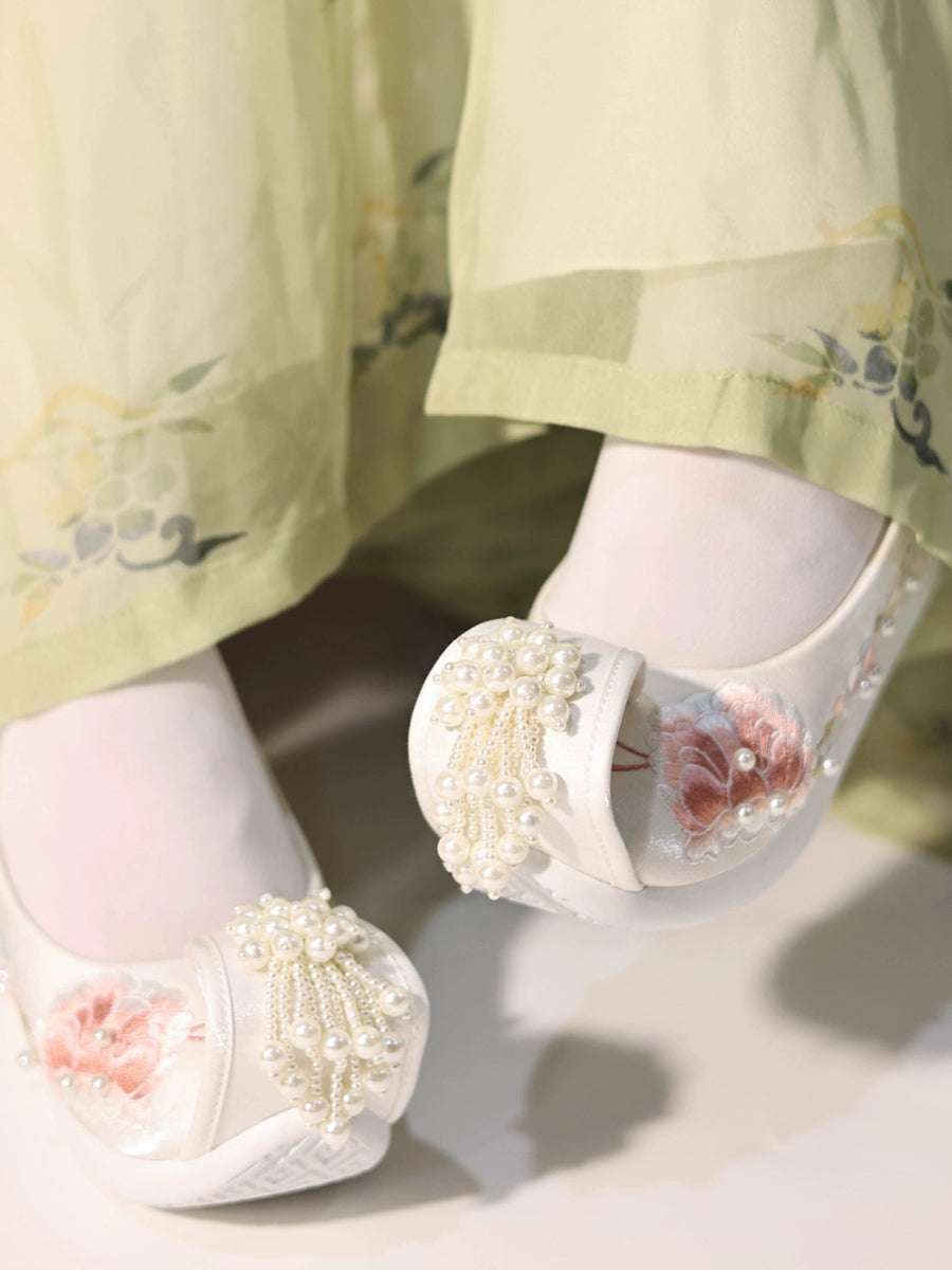 Su Yang 素央 Cloud Head Tip Dengyun Lü Shoes 7cm Heel
