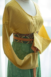 Jiang 姜 Ginger Tang Dynasty Various Pure Cotton Chuiling Shirt