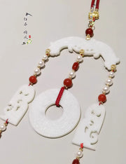 Wu Ren 舞人 Little Dancers Qin & Han Dynasty Unisex Yupei Jade Waist Pendant