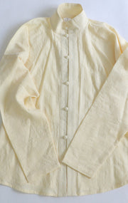 Richang 日常 Daily Cotton Liling Duijin Duanshan Ming Standing Collar Shirt