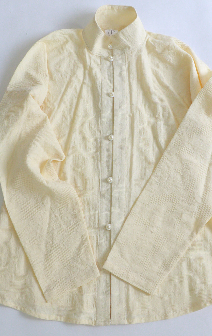 Richang 日常 Daily Cotton Liling Duijin Duanshan Ming Standing Collar Shirt