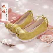 Green Grape 绿葡萄Tang Dynasty Pillow Head Shoes