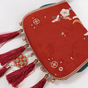 Long Nian 龙年 Year of the Dragon Embroidered Cross Body Bag