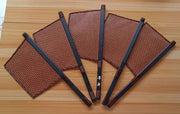 Dao Shan 刀扇 Knife Fan Western Han Dynasty Mawangdui Tomb Restoration Unisex Bamboo Fan