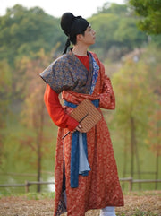 Banbi 半臂 Tang Dynasty Unisex Half Sleeve Shirt
