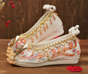 Jin Fenghuang 金凤凰 Golden Phoenix Song Ming Embroidered Cloud Head Shoes