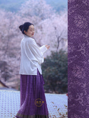 Zuoye 昨夜 In a Fortnight Ming Dynasty Sheer Summer Mamian Skirt