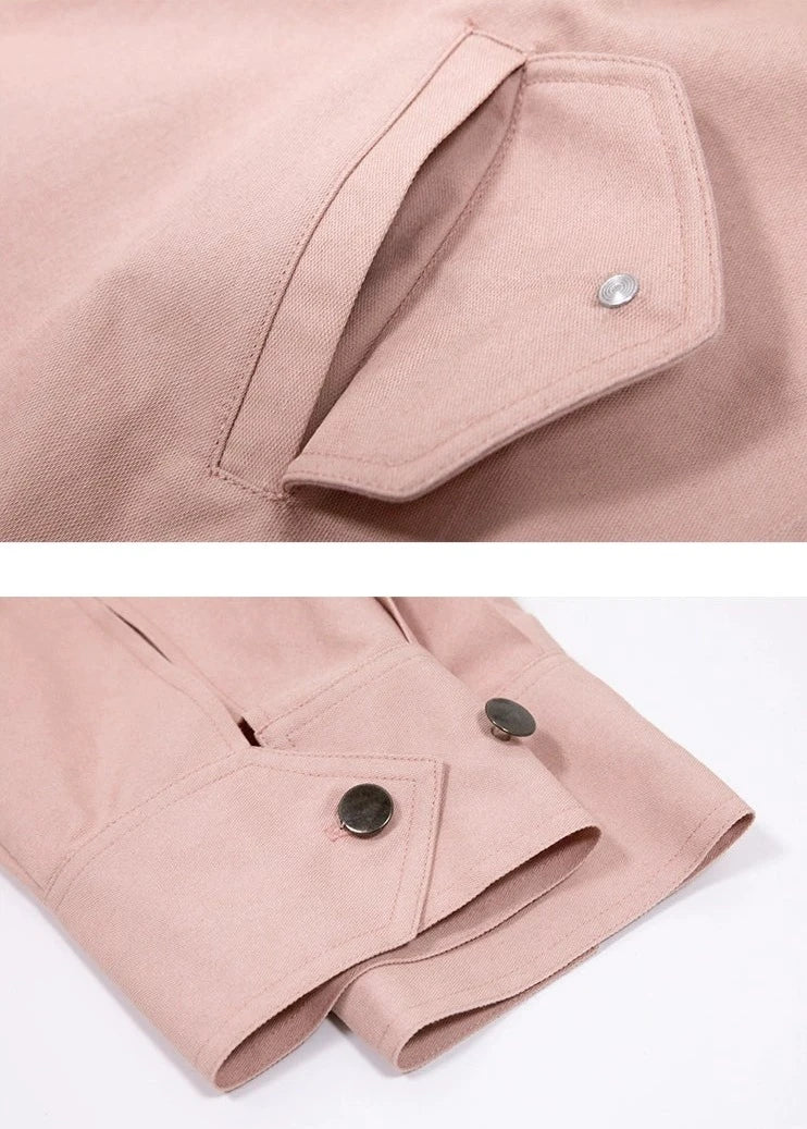 Walking After Midnight 午夜行走 Modernized Daily Cotton Tang Song Pantsuit Set